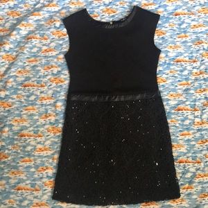 Kids NWT Marciano black fancy dress size (L) 14